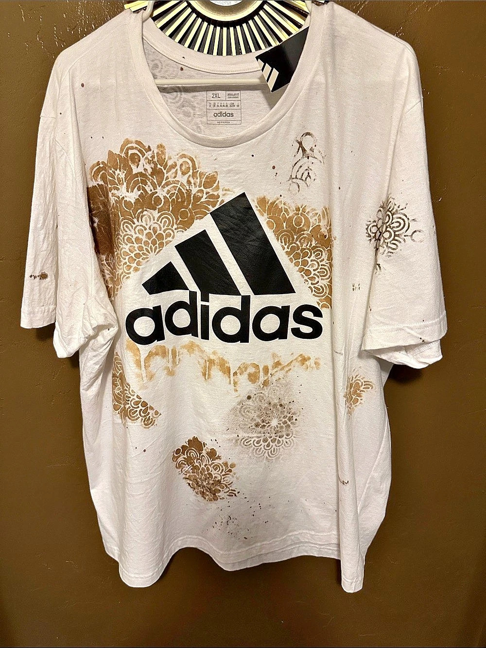 adidas Graphic Floral Short Sleeve Tee 2XL